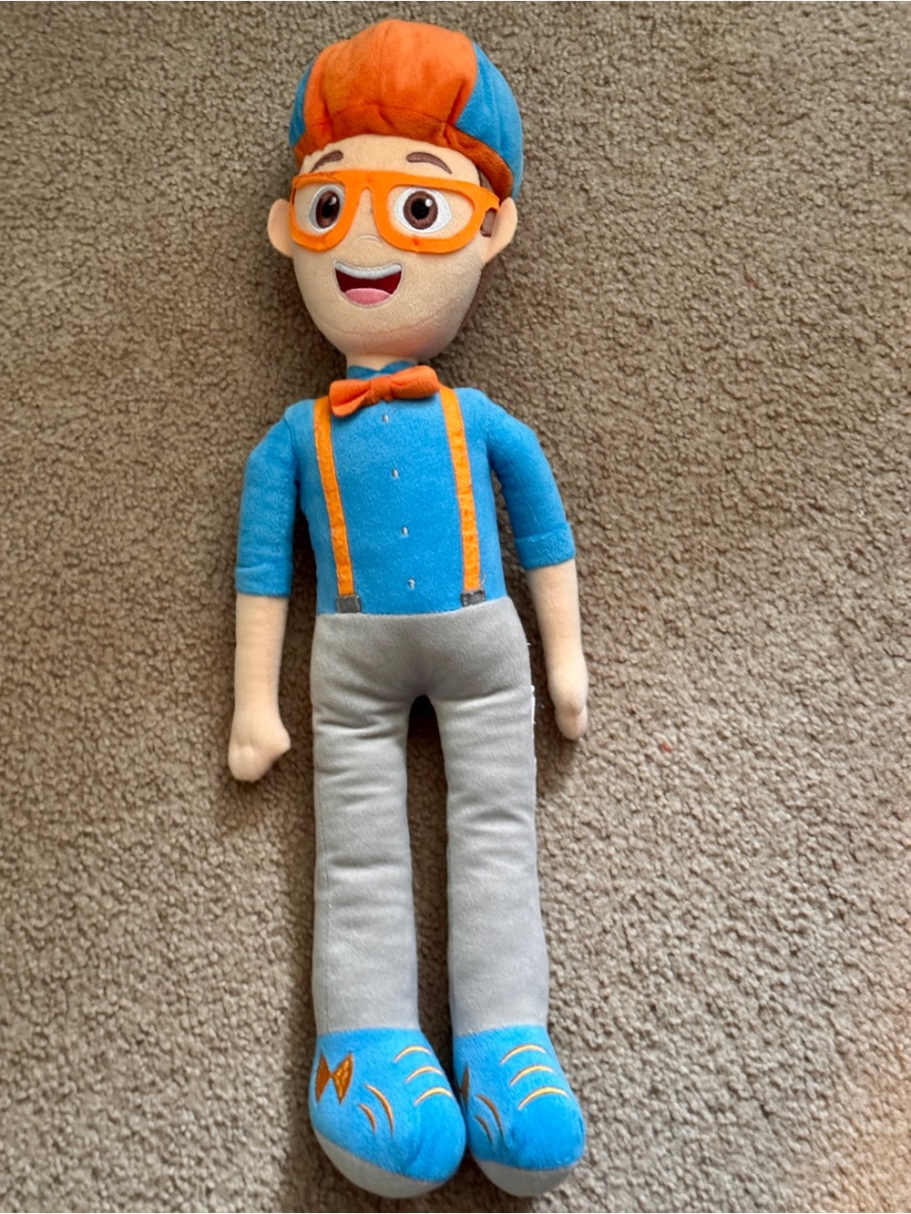 Blippi stuffed doll - large